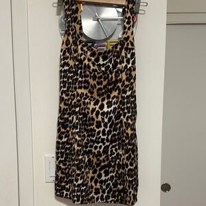Silence + Noise Animal Print Dress